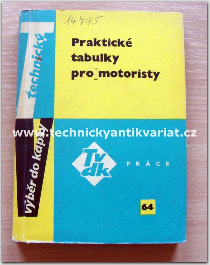 Praktické tabulky pro motoristy