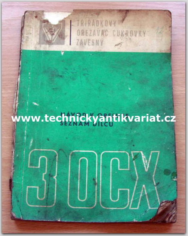 třířádkový ořezávač cukrovky závěsný - 3 OCX