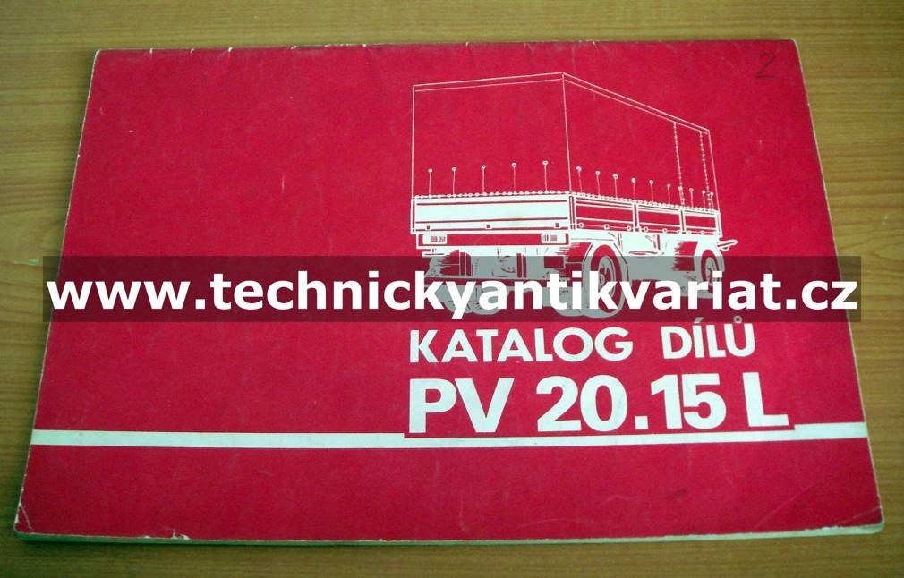 Valníkový přívěs PV 20.15L