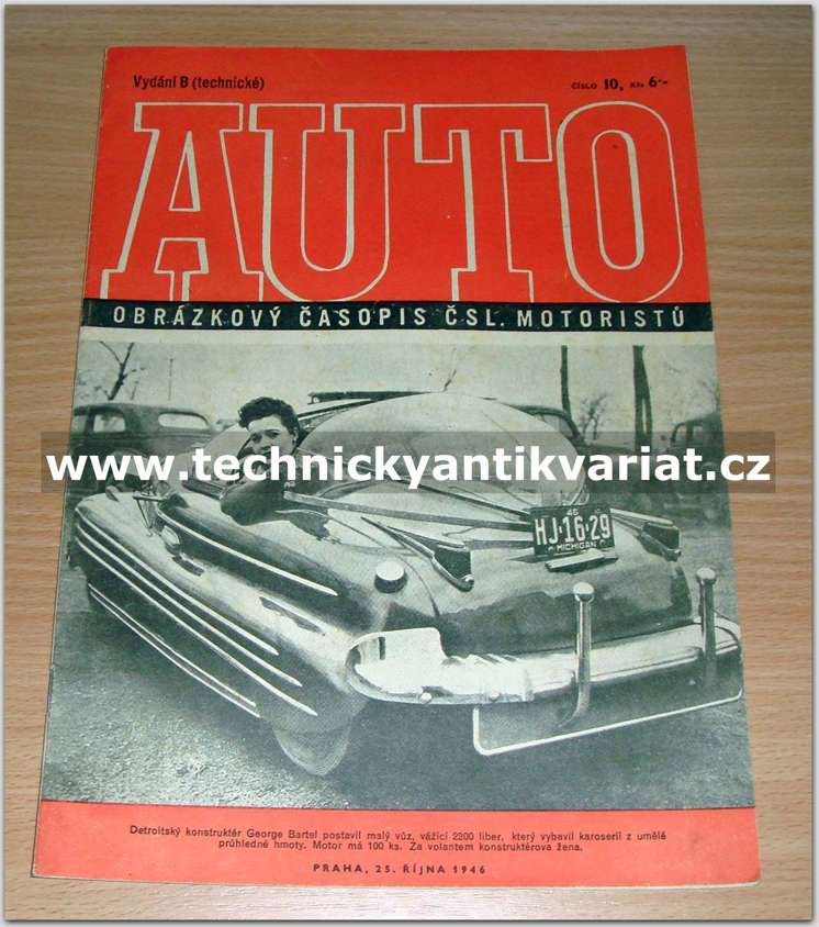 Auto č. B10 1946