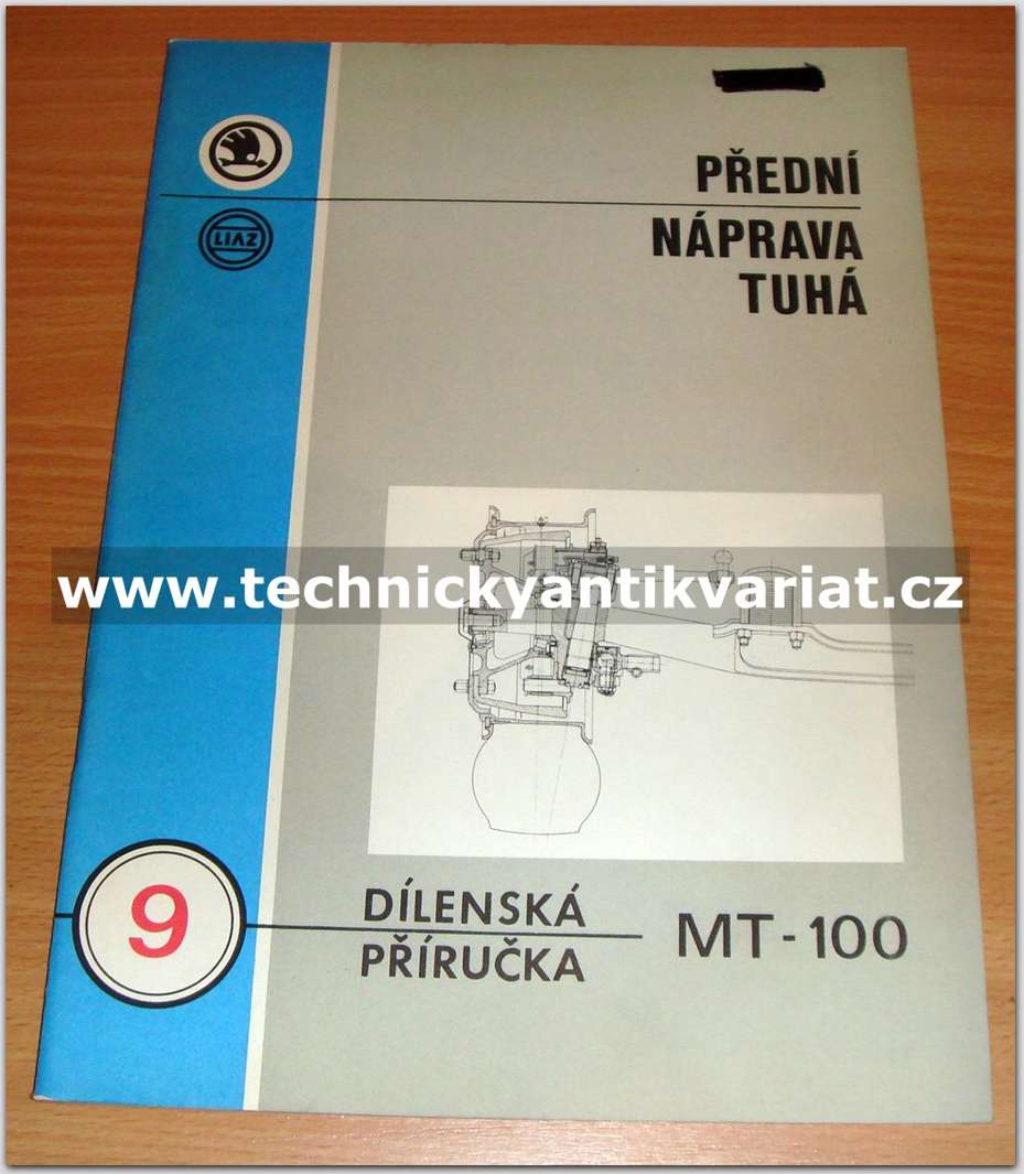 Liaz MT 100 - přední náprava - tuhá