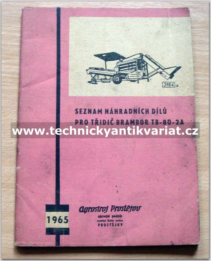 třídič brambor TB 80 2A