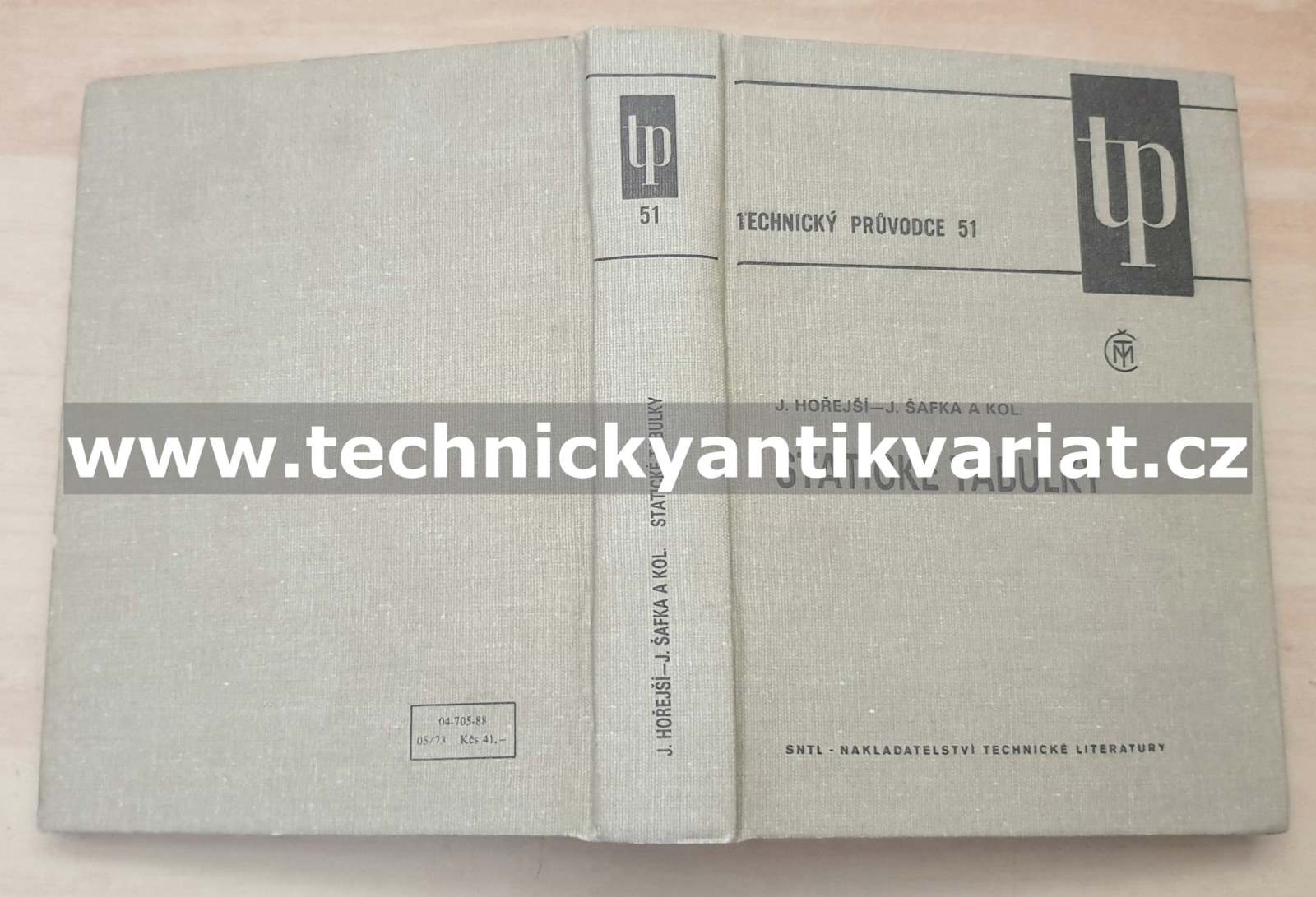 Statické tabulky - Hořejší, Šafka (1987)