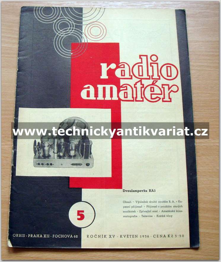 Radio amatér - 7/1936