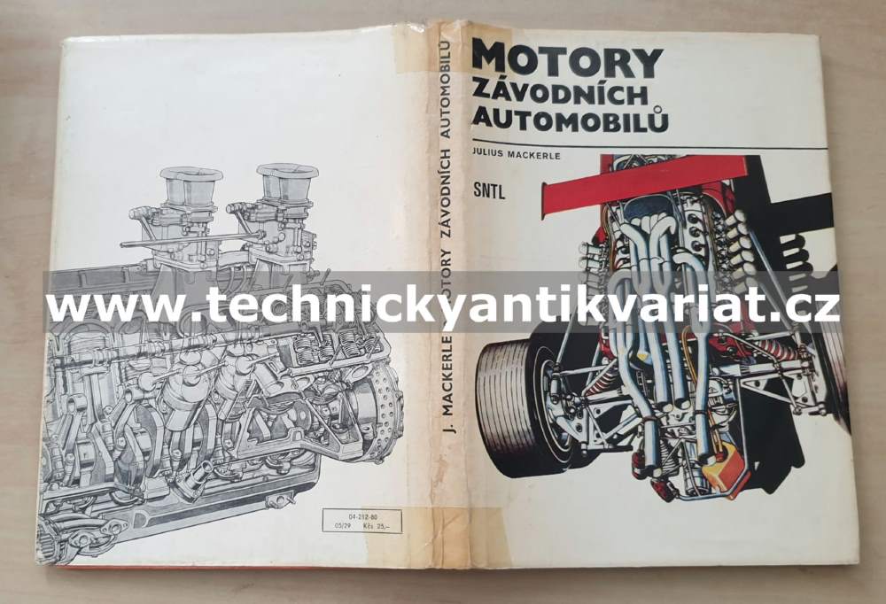 Motory závodních automobilů - Julius Mackerle (1980)