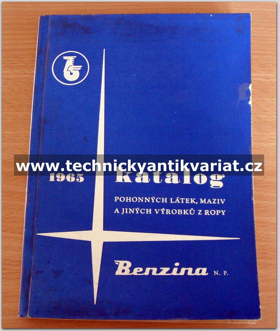 Katalog pohoných látek, maziv a jiných ropných výrobků