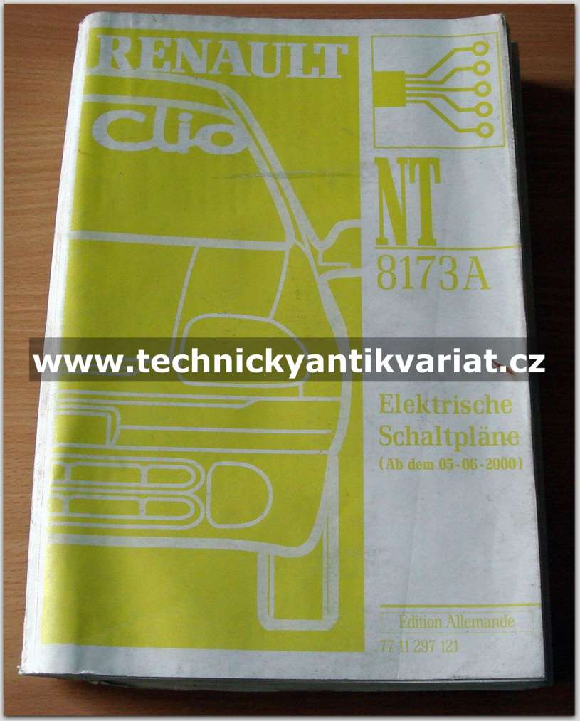 Renault Clio - elektrishe schaltplane 2000