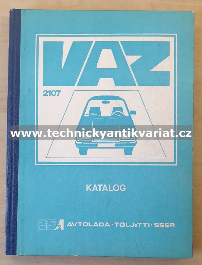VAZ 2107 - katalog náhradních dílů (1991)