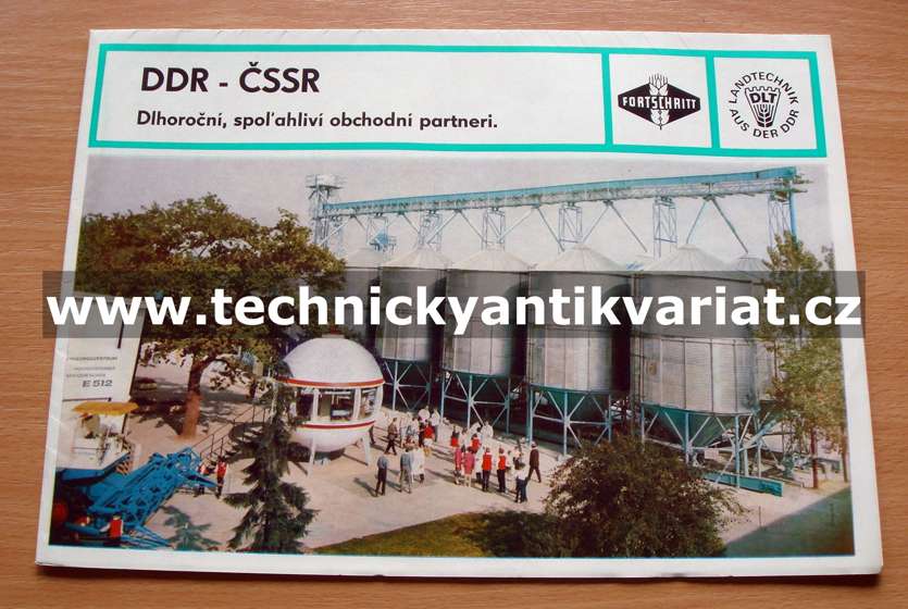 DDR - ČSSR - Dlhoroční, spolahliví obchodní partneři