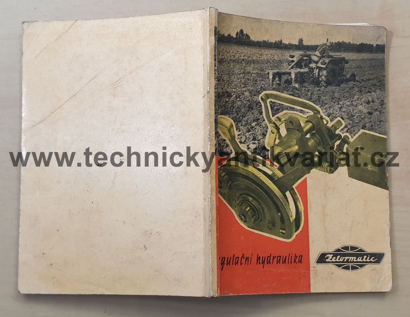 Zetormatic - regulační hydraulika (popis, údržba, seřízení, seznam náhradních dílů)