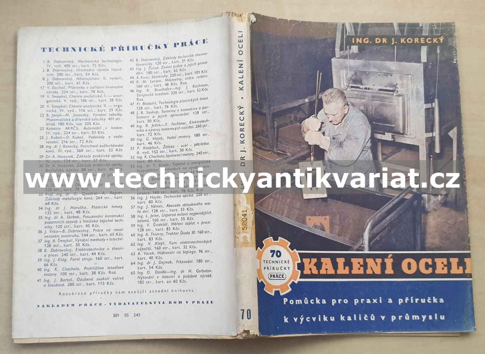 Kalení oceli - Jan Korecký (1951)