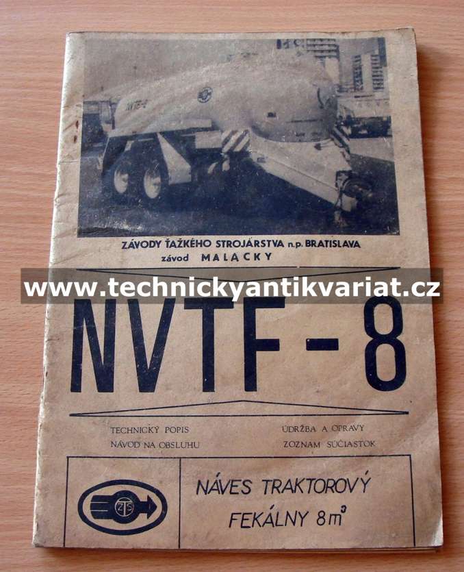 Návěs traktorový fekálný NVTF 8