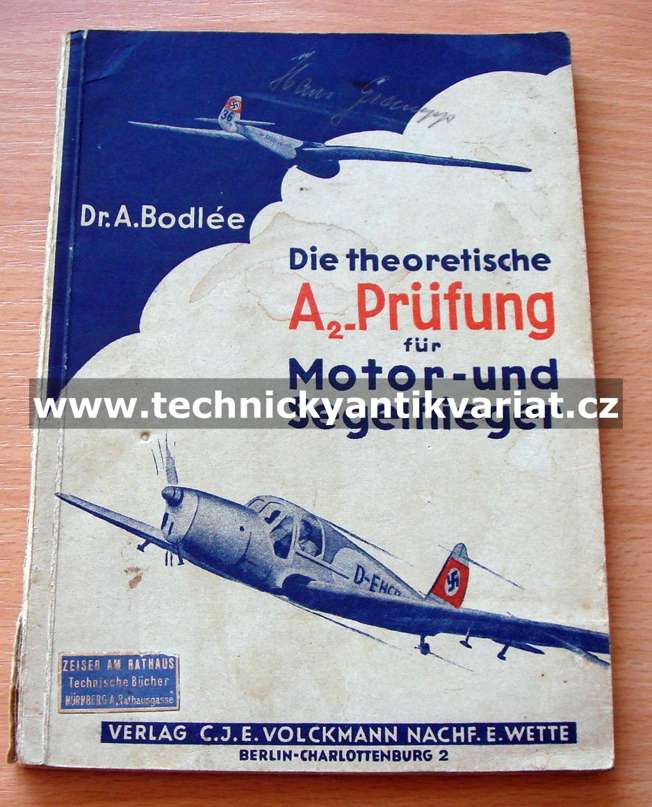 Die theoretische A2 Prufung fur motor und Segeůflieger