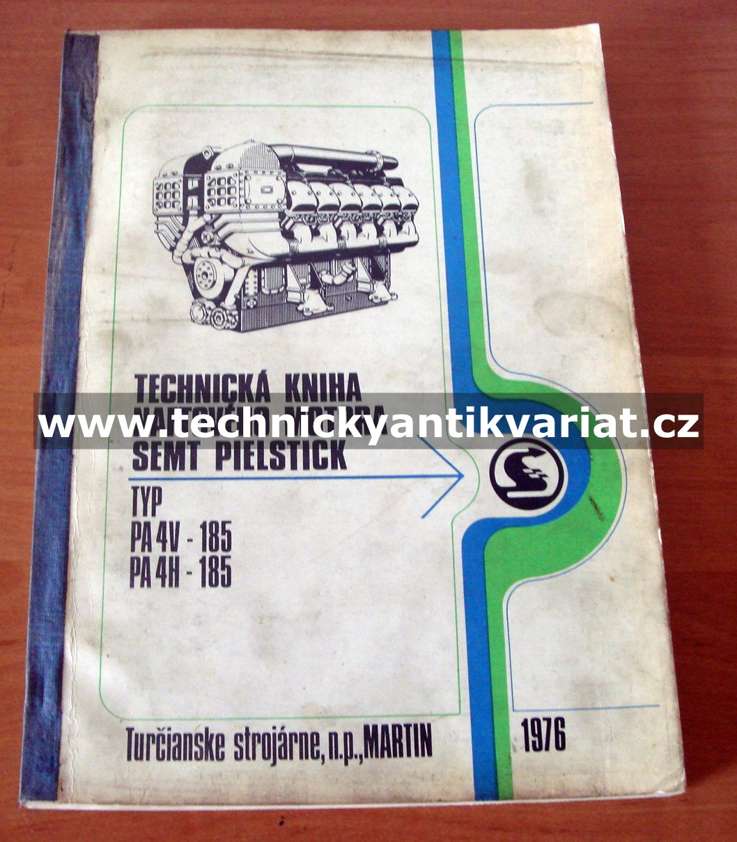 Naftový motor PA4 -185 Semt pielstick