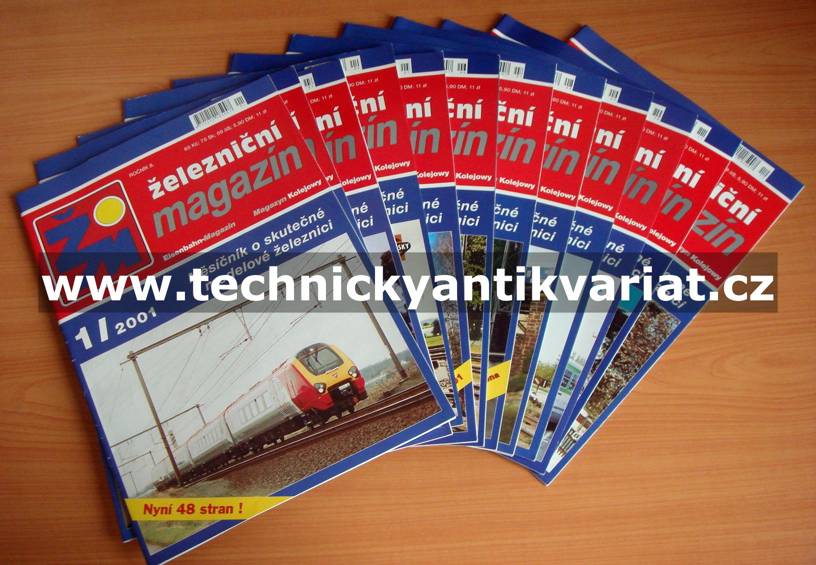 Železniční magazín 2001