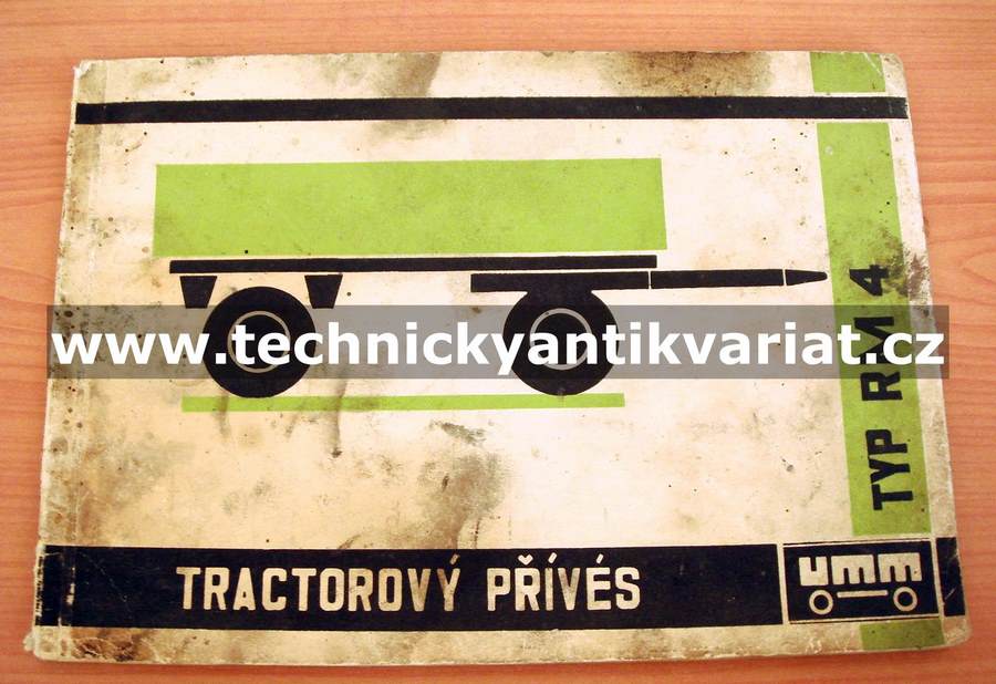 Tractorový přívěs RM4