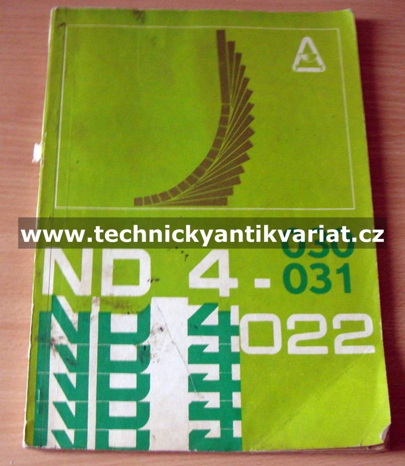 Hydraulický nakladač ND4 022,030,031