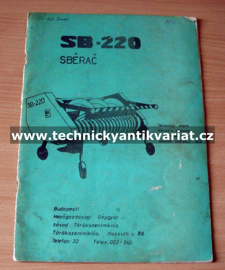 Sběrač SB-220