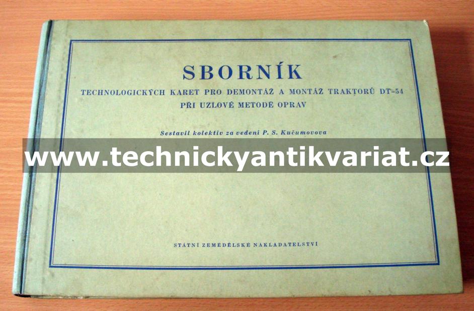 DT-54 - demontáž a montáž traktorů