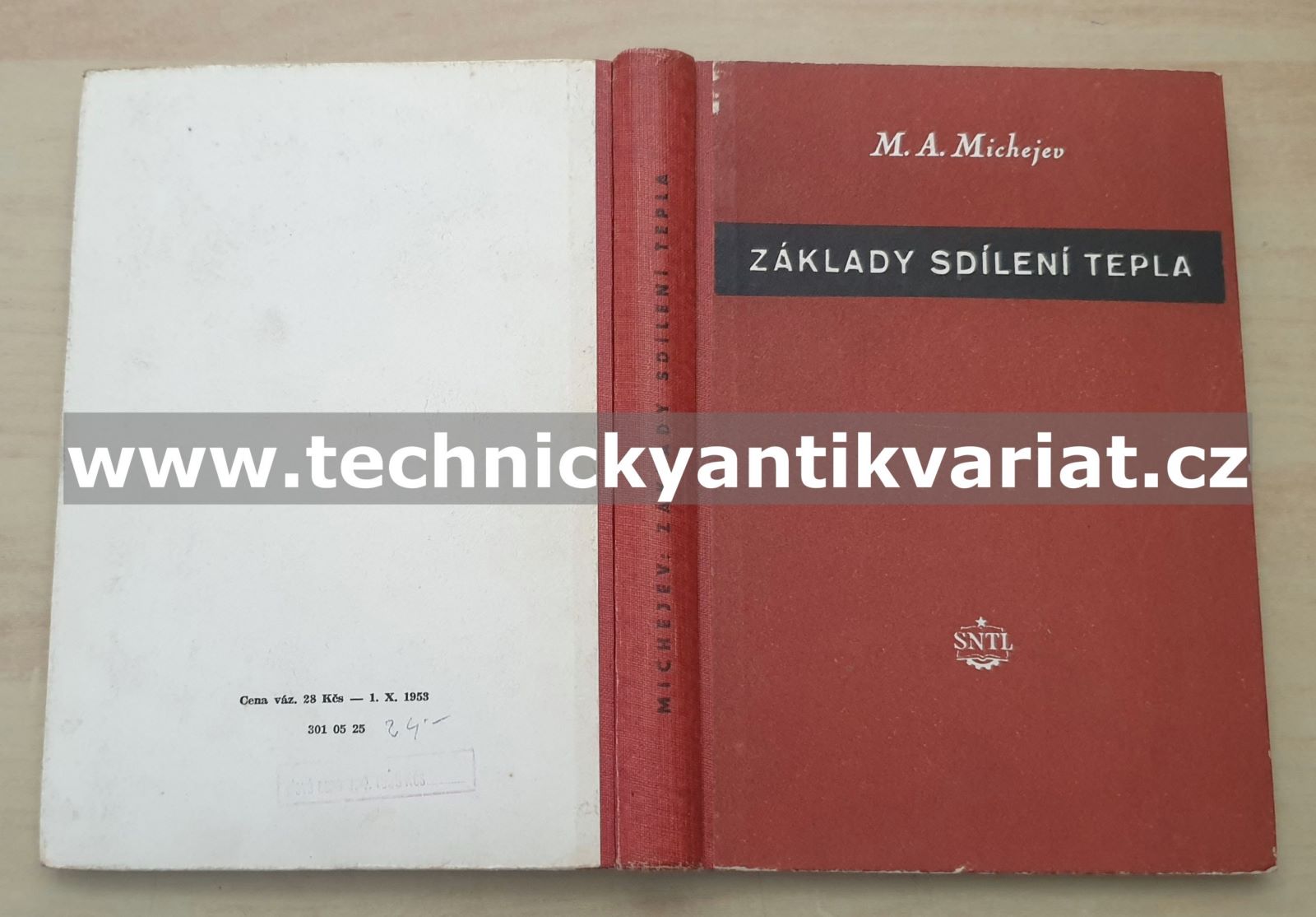 Základy sdílení tepla - M.A.Michejev (1953)