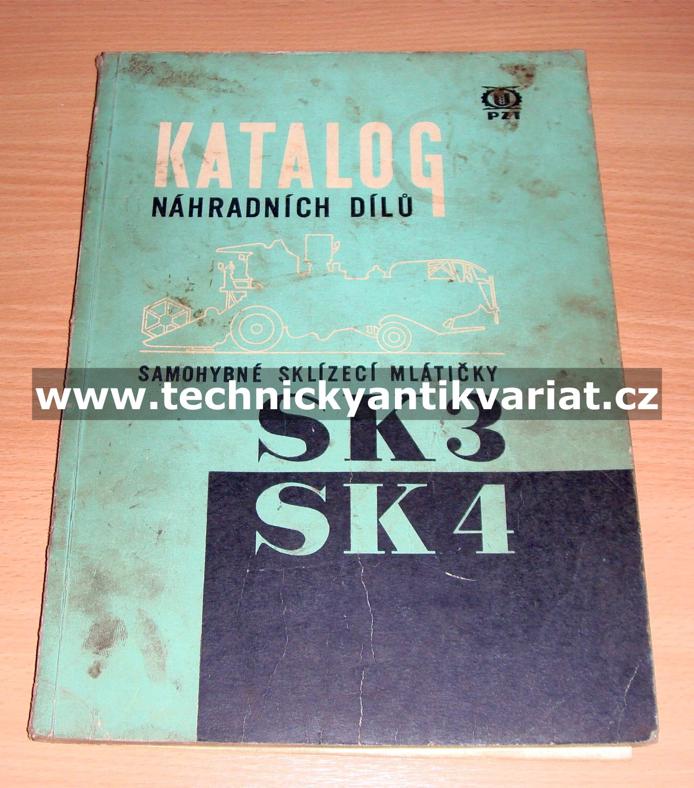 Samohybné sklízecí mlátičky SK3, SK4