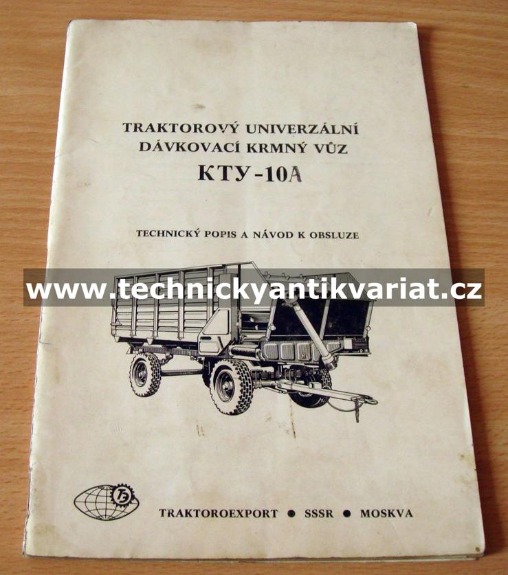 Traktorový univerzální krmný vůz KTY - 10A