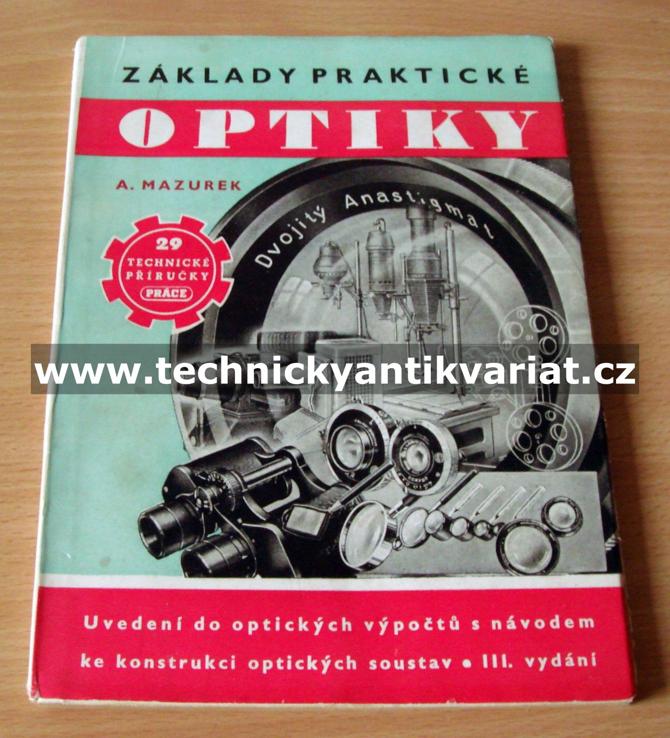 Základy praktické optiky - optické výpočty