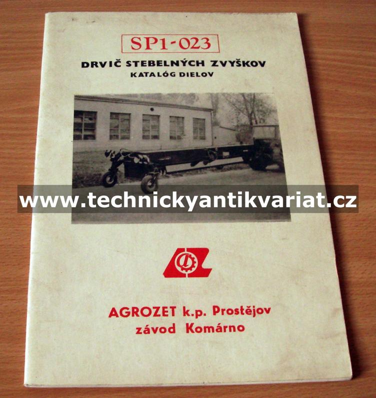 SP1-023 - drvič stebelných zvyškov