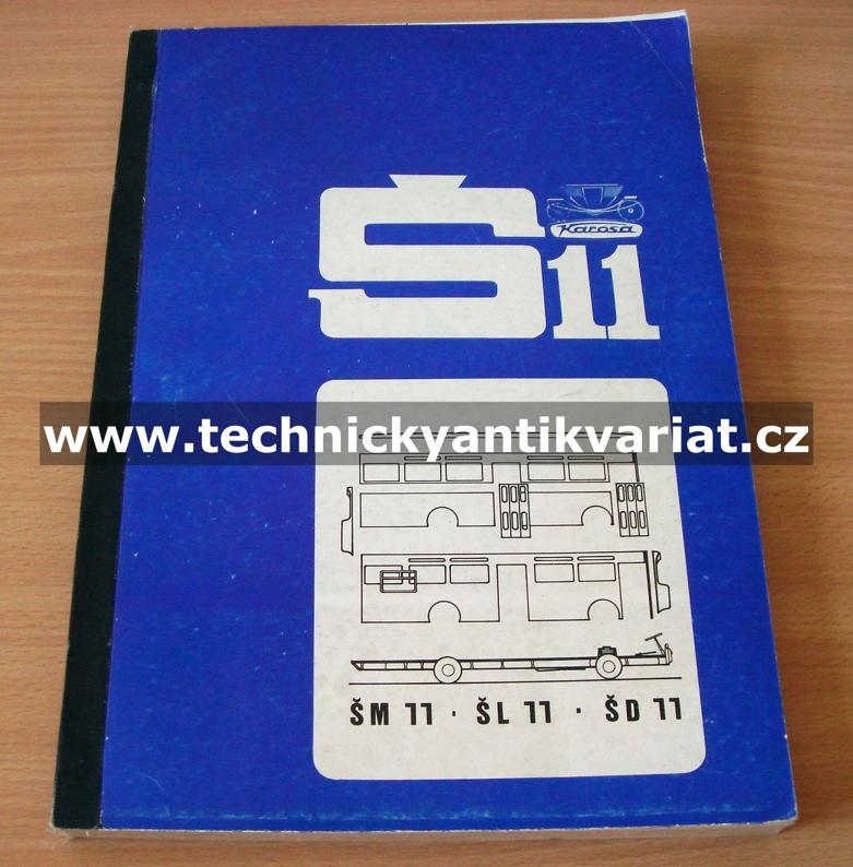 Karosa Š11 ŠL11 ŠD11 - katalog náhradních dílů