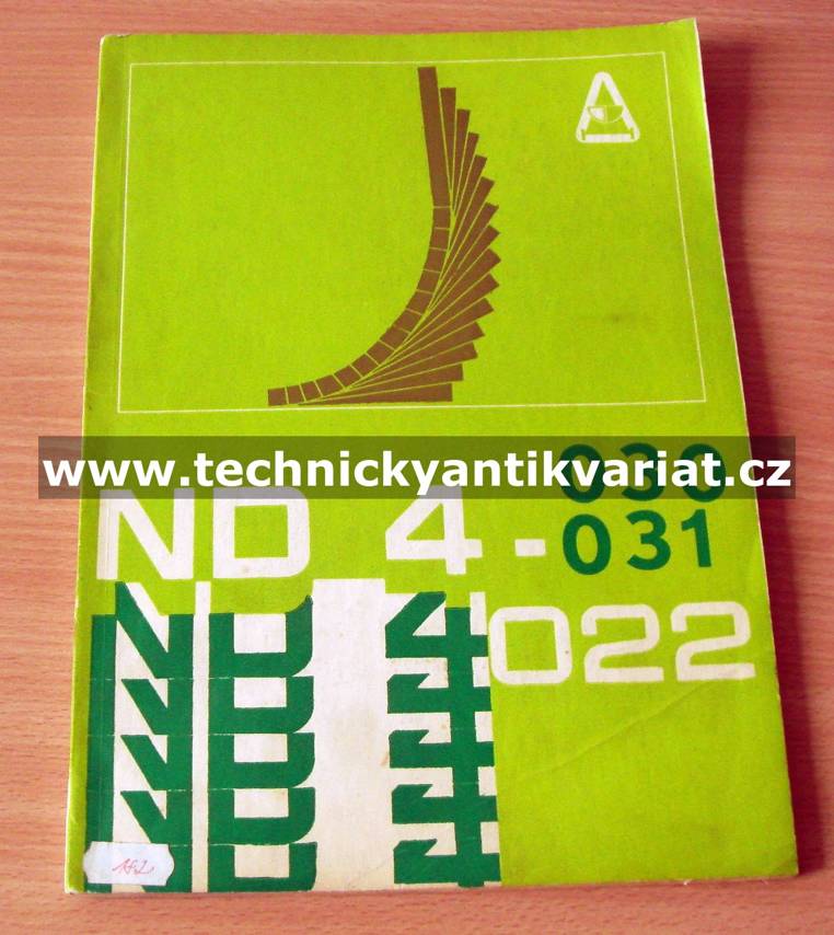 Hydraulický nakladač ND4 022,030,031