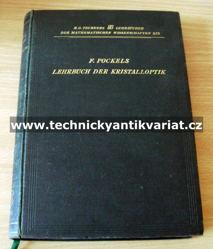 Lehrbuch der Kristalloptik