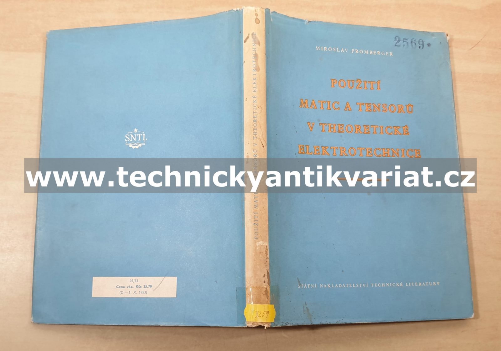 Použití matic a tensorů v theoretické elektrotechnice - Miroslav Promberger (1955)