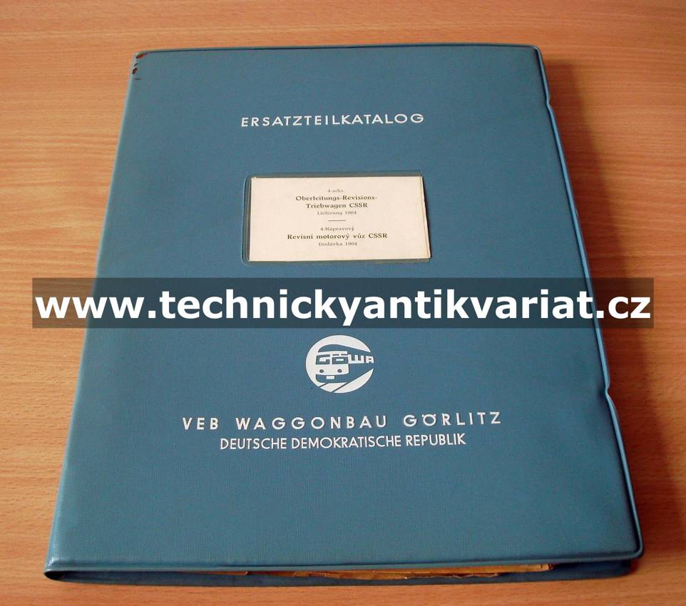 Revisni motorovy vůz CSSR 1964