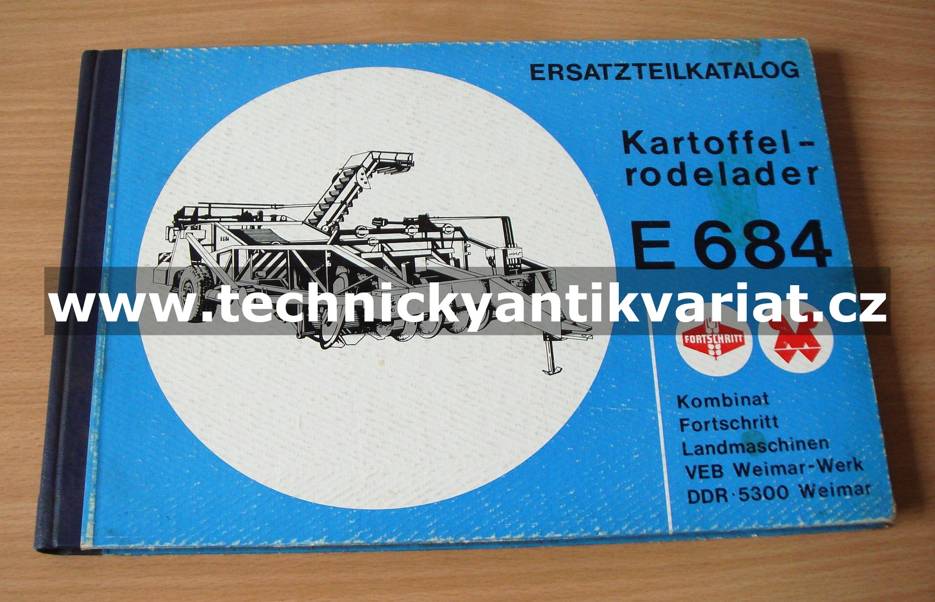 Vyorávací nakladač brambor E 684