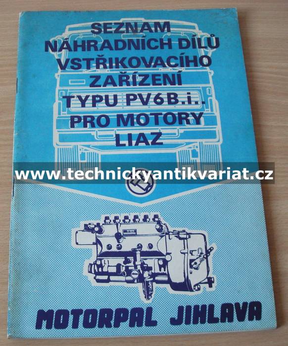 Liaz PV6B.i.. - vstřikovací zařízení