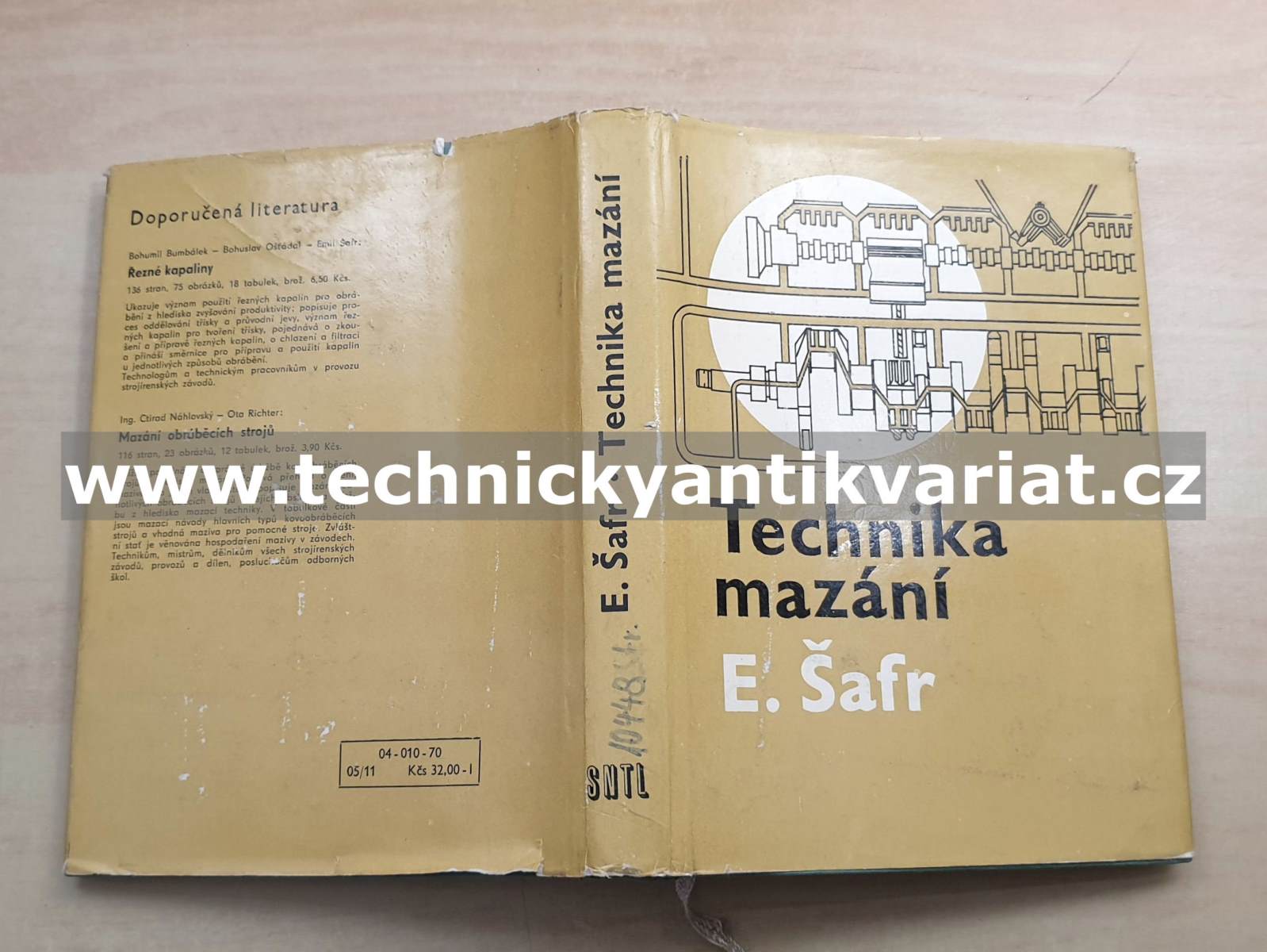 Technika mazaní - E. Šafr (1970)