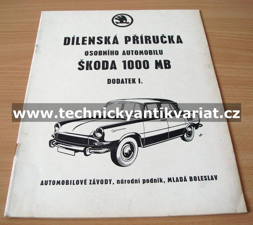 Škoda 1000MB - dodatek