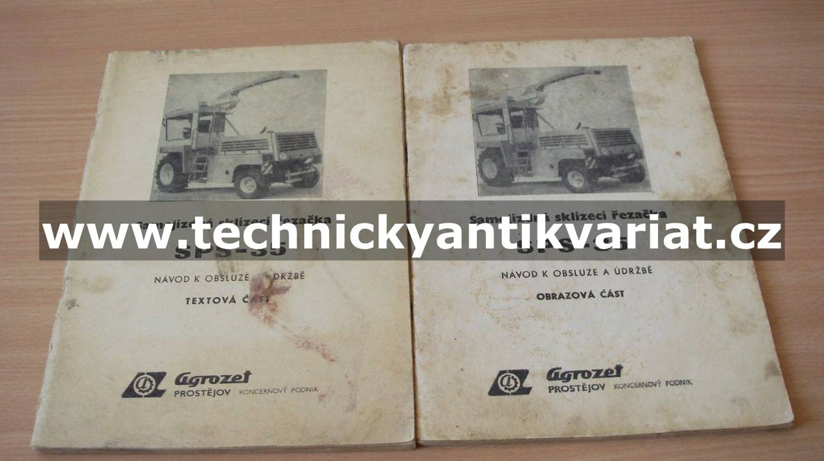 Samojízdná sklízecí řezačka SPS-35