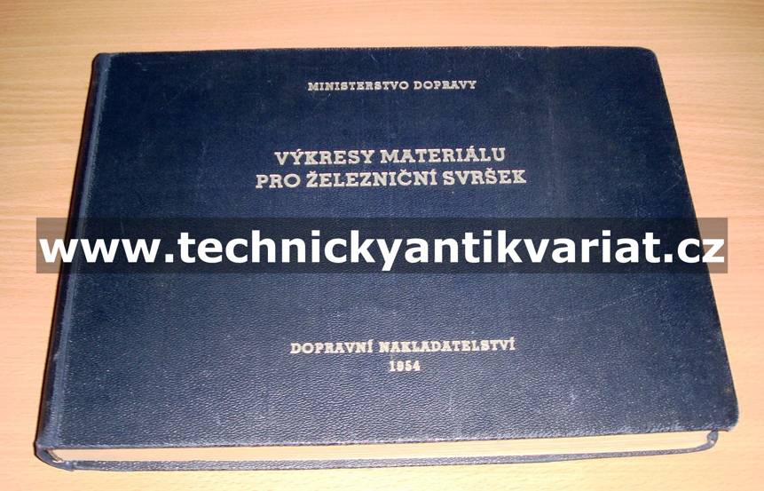 Výkresy materiálu pro železniční svršek