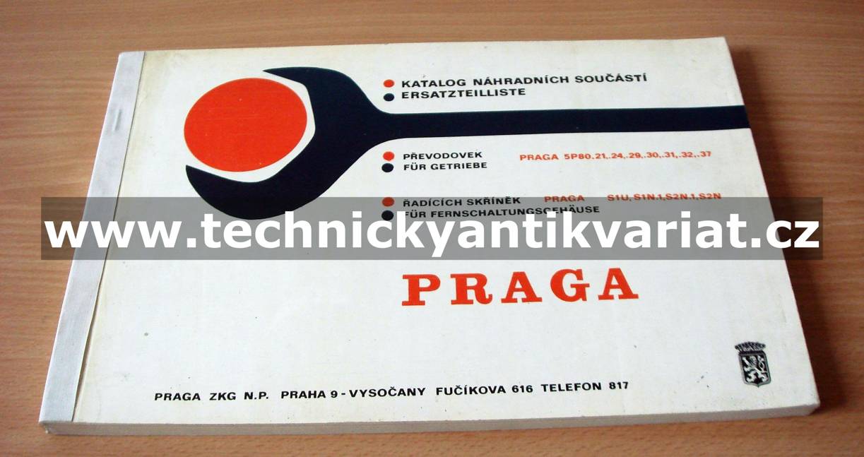 Praga Převodovky - 5p80.21, 24, 29, 30, 31, 32, 37 KONTROLA