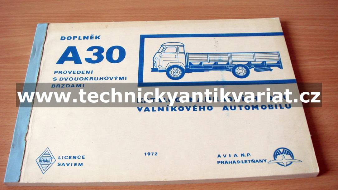 Avia A30 - doplněk