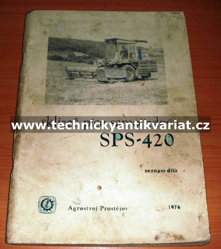 SPS - 420 Sklízeč píce samojízdný