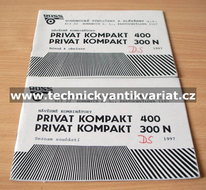 Návěsné kombinátory - privát kompakt 400, 300N