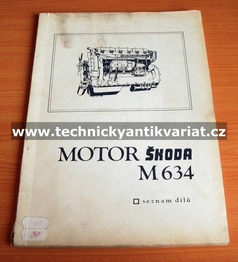 Škoda M634 motor