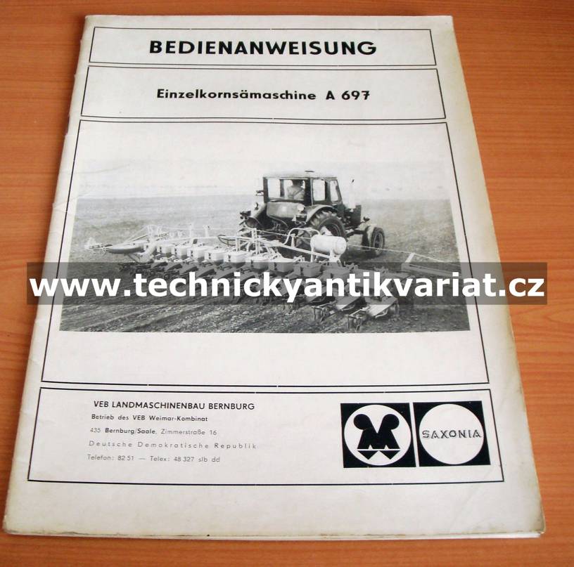 Weimar Einzelkornsamaschine A697