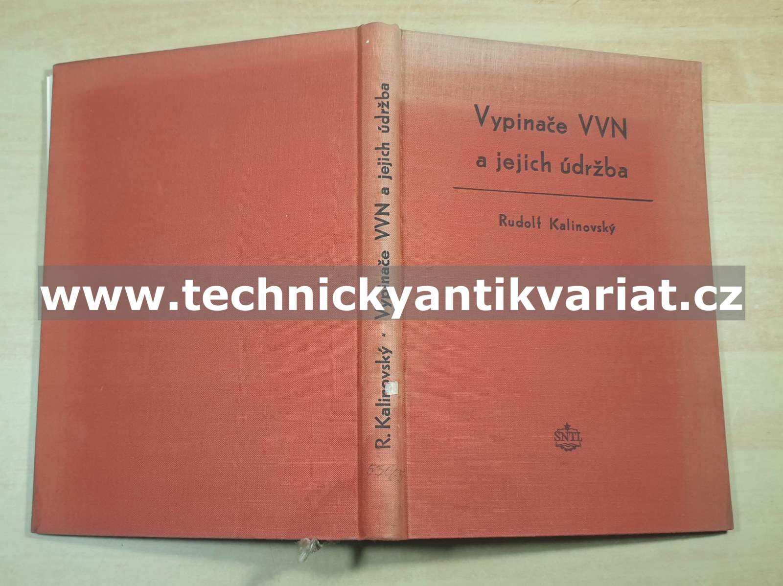 Vypínače VVN a jejich údržba - Rudolf Kalinovský (1956)