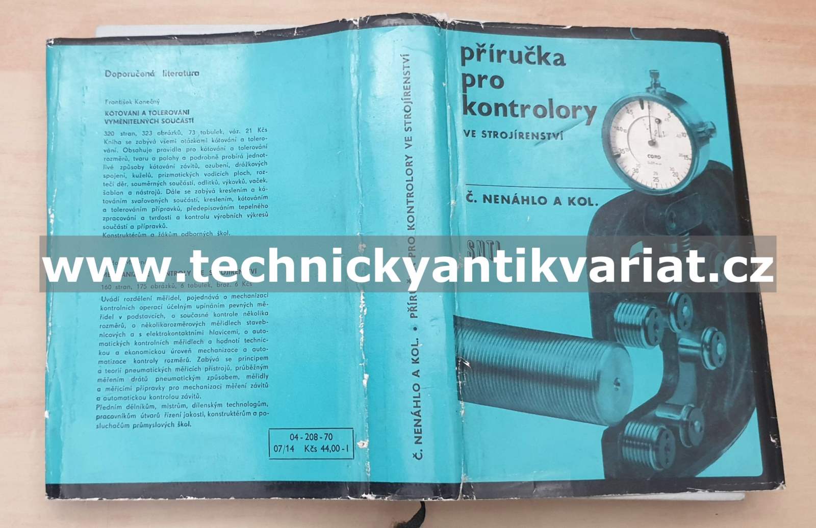 Příručka pro kontrolory ve strojírenství - Čeněk Netáhlo (1970)