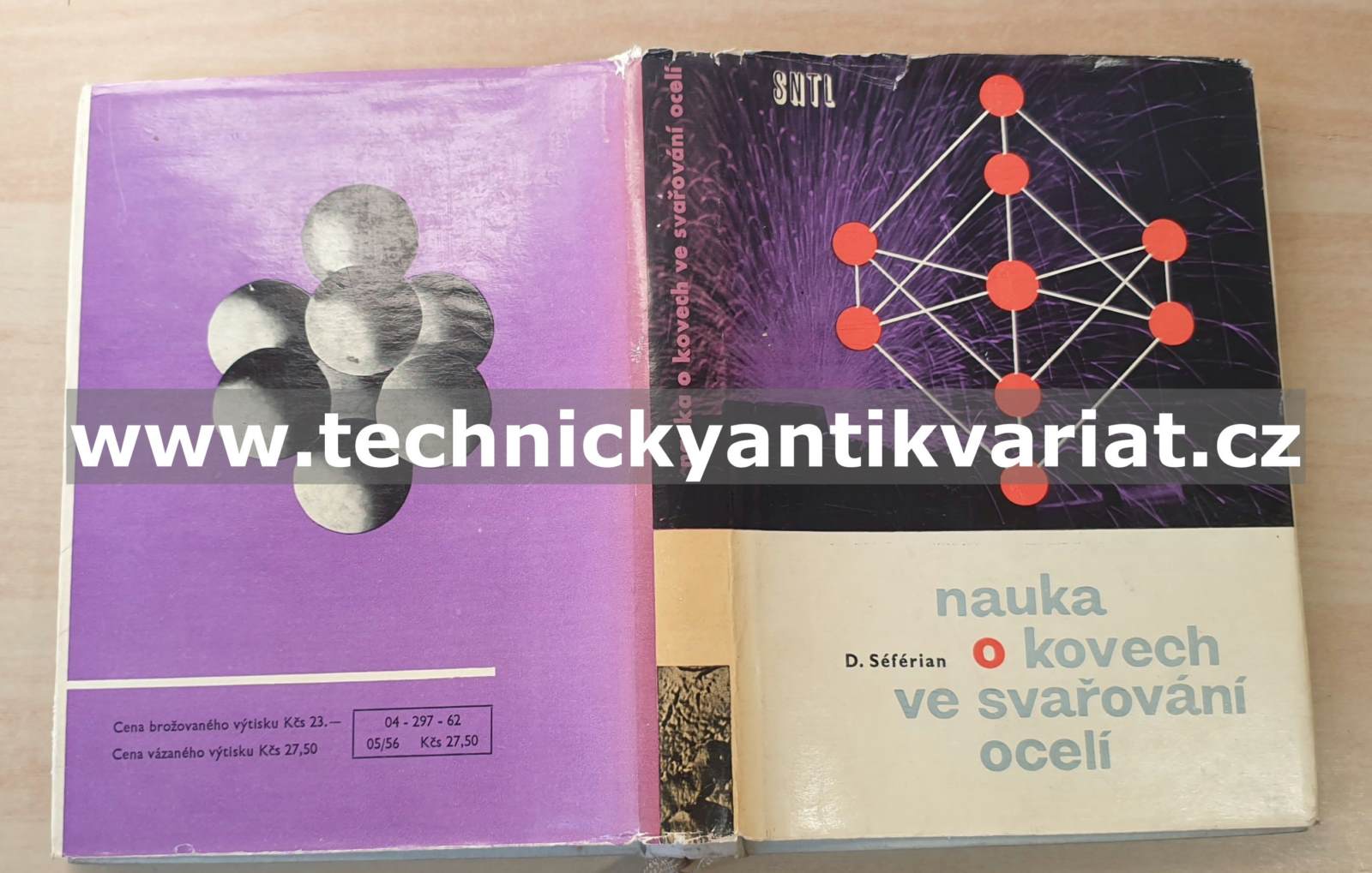 Nauka o kovech ve svařování oceli - D. Séférian (1962)