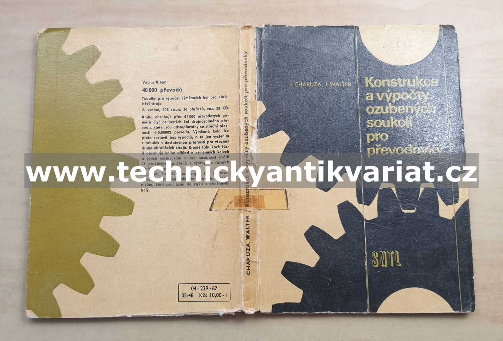 Konstrukce a výpočty ozubených soukolí pro převodovky - Charuza, Walter (1967)