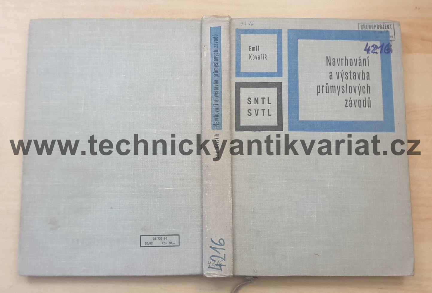 Navrhování a výstavba průmyslových objektů - Emil Kovář (1964)